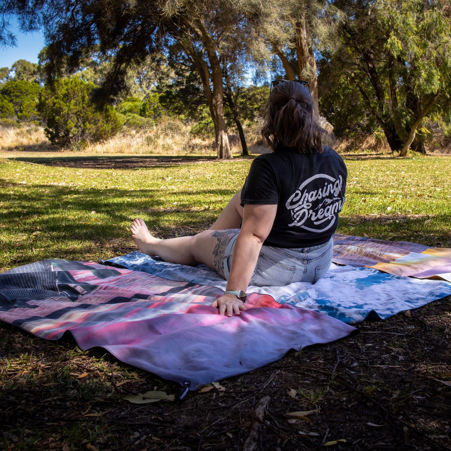 Adventure towel pack