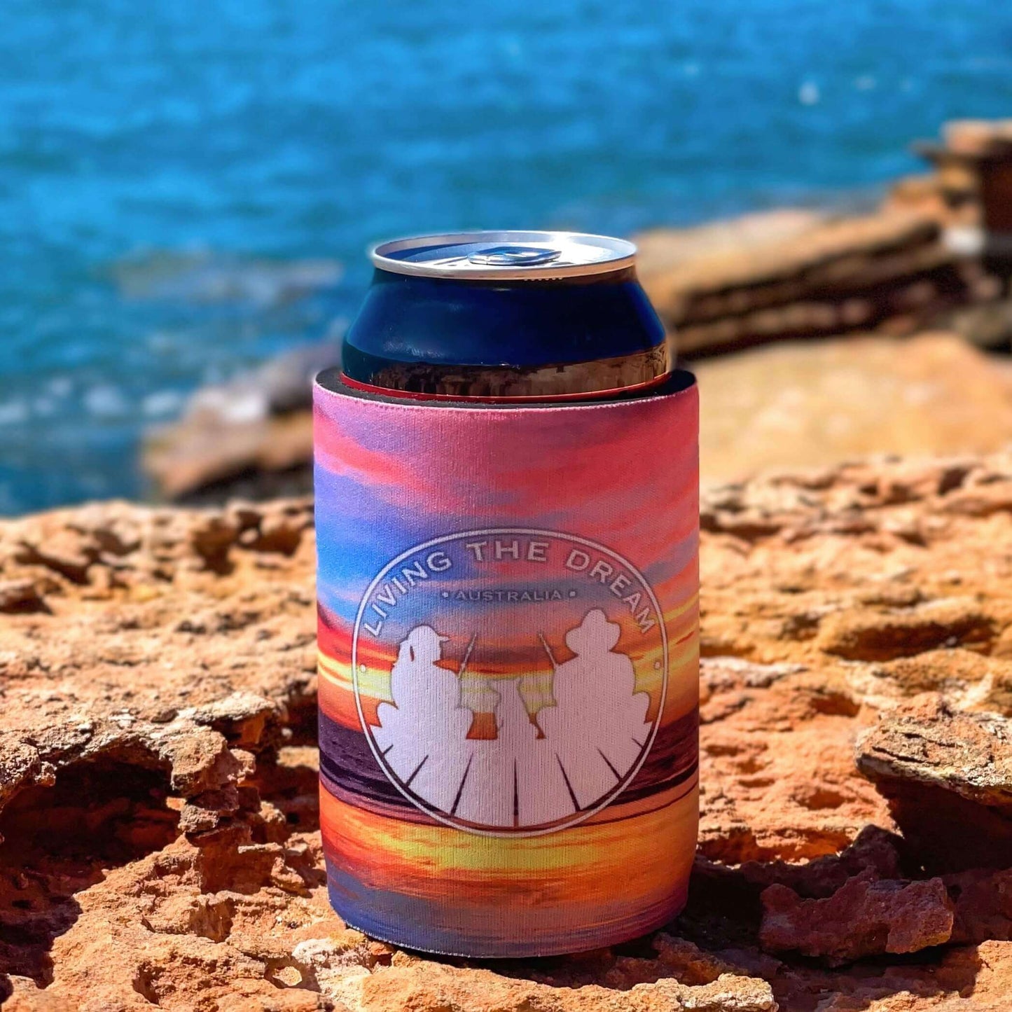 living the dream stubby holder