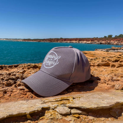 Chasing Dreams Grey Cap front