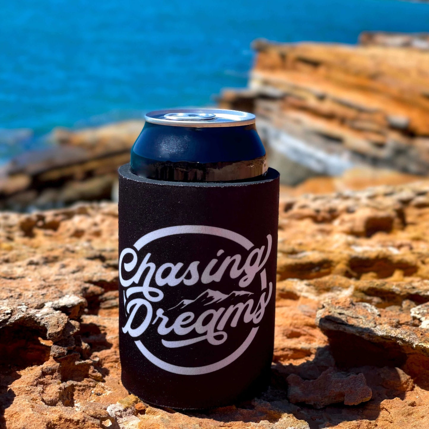 chasing dreams stubby holder'